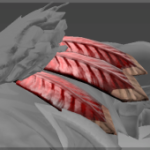 Hlotl-Feather Necklace