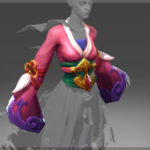 Inscribed Fatal Blossom Robe