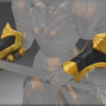 Inscribed Arms of the Onyx Crucible Bracers